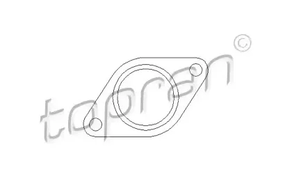 Прокладка, труба выхлопного газа TOPRAN купить