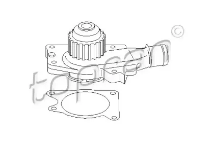 Водяной насос TOPRAN купить
