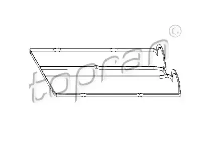 Прокладка, крышка головки цилиндра TOPRAN купить