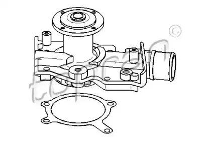 Водяной насос TOPRAN купить
