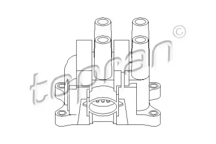 Катушка зажигания TOPRAN купить