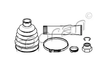 Комплект пылника, приводной вал TOPRAN купить