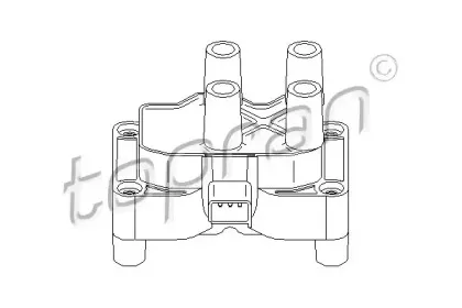 Катушка зажигания TOPRAN купить