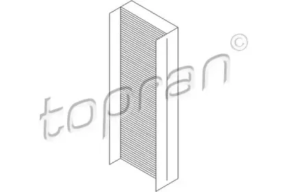 Фильтр, воздух во внутренном пространстве TOPRAN купить