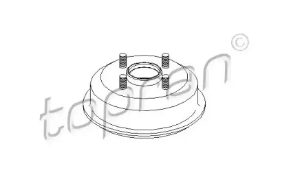 Тормозной барабан TOPRAN купить