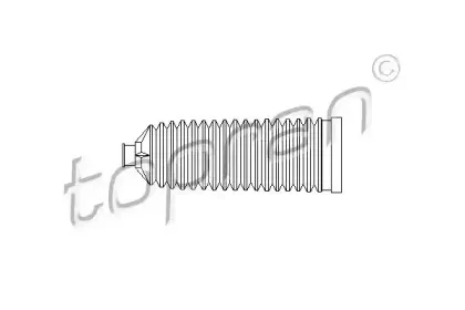Пыльник, рулевое управление TOPRAN купить