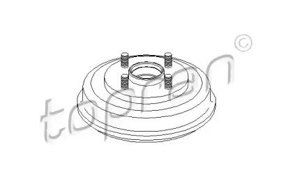 Тормозной барабан TOPRAN купить