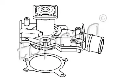 Водяной насос TOPRAN купить