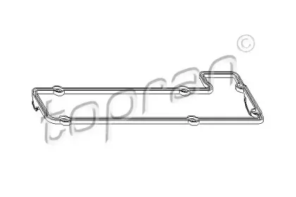 Прокладка, крышка головки цилиндра TOPRAN купить