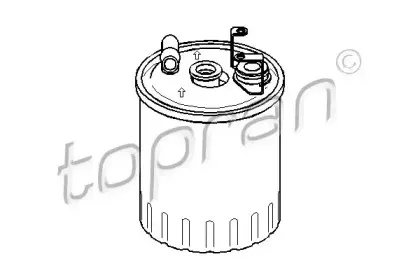 Топливный фильтр TOPRAN купить