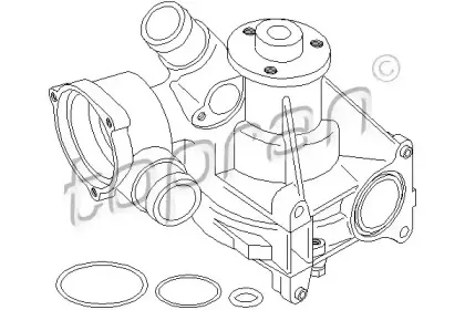 Водяной насос TOPRAN купить