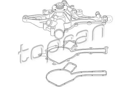 Водяной насос TOPRAN купить