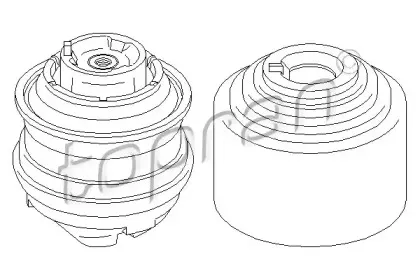 Подвеска, двигатель TOPRAN купить