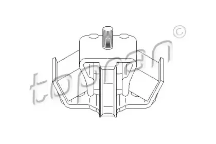 Подвеска, ступенчатая коробка передач TOPRAN купить