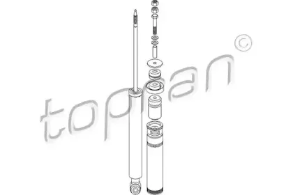 Амортизатор TOPRAN купить