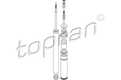 Амортизатор TOPRAN купить