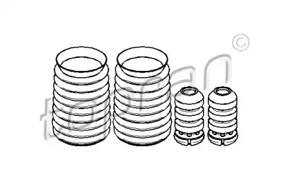 Пылезащитный комплект, амортизатор TOPRAN купить