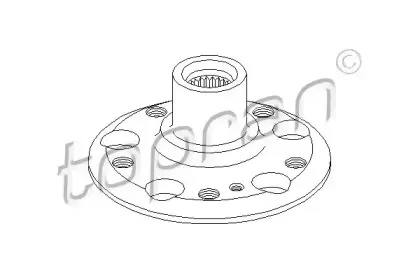 Ступица колеса TOPRAN купить