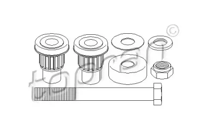 Ремкомплект, направляющий рычаг TOPRAN купить