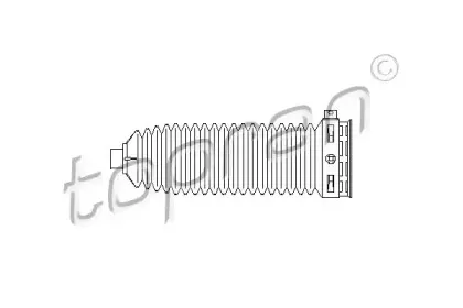 Пыльник, рулевое управление TOPRAN купить