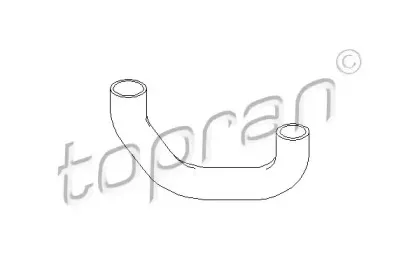 Шланг радиатора TOPRAN купить