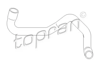 Шланг радиатора TOPRAN купить