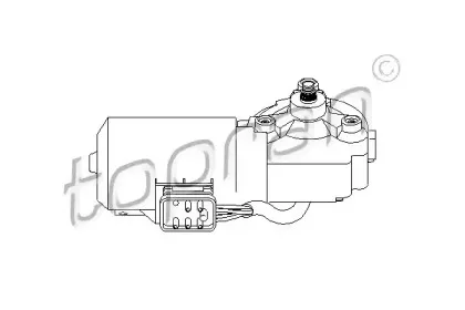 Двигатель стеклоочистителя TOPRAN купить