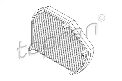 Фильтр, воздух во внутренном пространстве TOPRAN купить