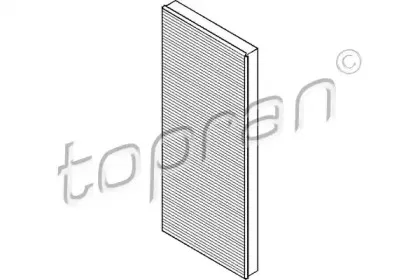 Фильтр, воздух во внутренном пространстве TOPRAN купить