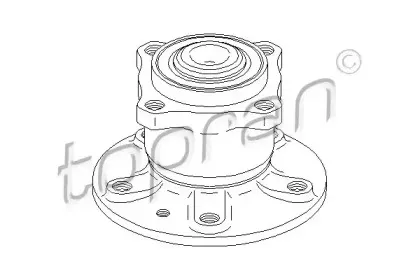 Ступица колеса TOPRAN купить