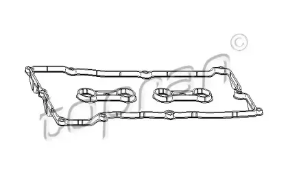 Комплект прокладок, крышка головки цилиндра TOPRAN купить