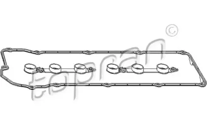 Комплект прокладок, крышка головки цилиндра TOPRAN купить