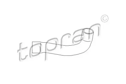 Шланг радиатора TOPRAN купить
