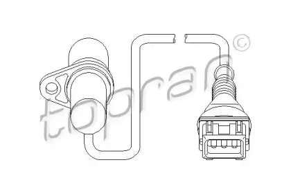 Датчик, положение распределительного вала TOPRAN купить