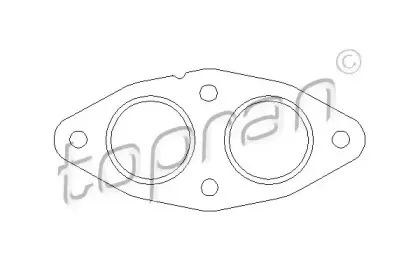 Прокладка, труба выхлопного газа TOPRAN купить