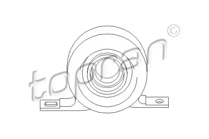 Подвеска, карданный вал TOPRAN купить
