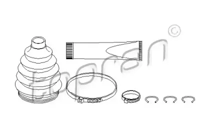 Комплект пылника, приводной вал TOPRAN купить