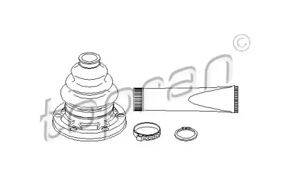 Комплект пылника, приводной вал TOPRAN купить