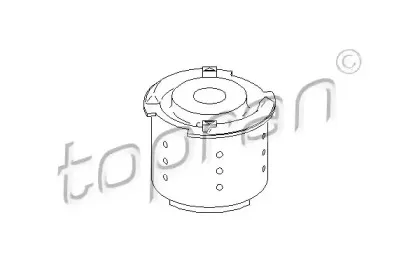 Втулка, балка моста TOPRAN купить