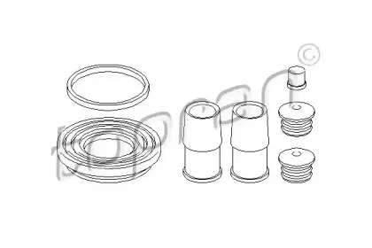 Ремкомплект, тормозной суппорт TOPRAN купить