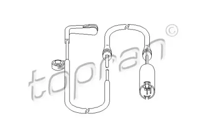 Датчик, износ тормозных колодок TOPRAN купить