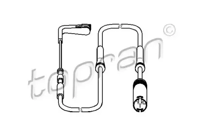 Датчик, износ тормозных колодок TOPRAN купить