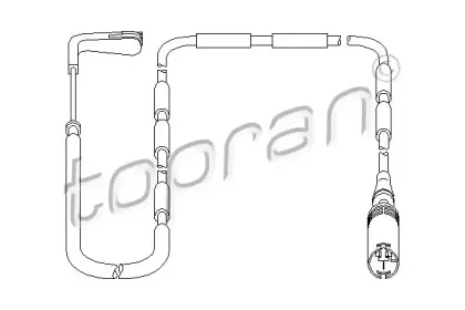 Датчик, износ тормозных колодок TOPRAN купить