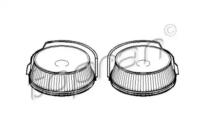 Фильтр, воздух во внутренном пространстве TOPRAN купить