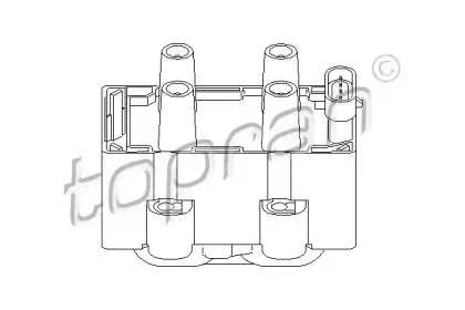 Катушка зажигания TOPRAN купить