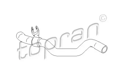 Шланг радиатора TOPRAN купить