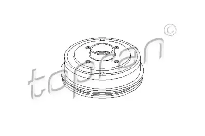Тормозной барабан TOPRAN купить