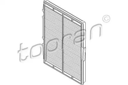 Фильтр, воздух во внутренном пространстве TOPRAN купить