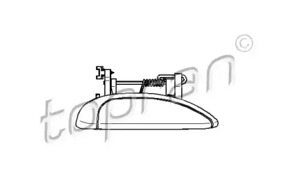 Ручка двери TOPRAN купить