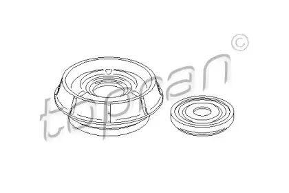 Опора стойки амортизатора TOPRAN купить